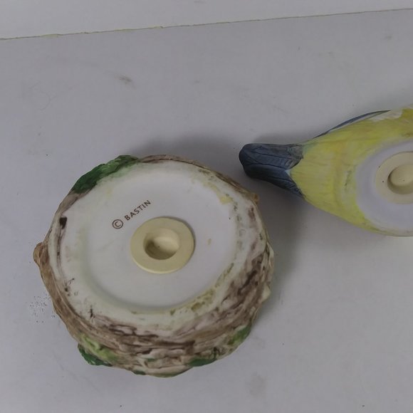 bluebird on nest salt and  pepper shakers Ceramic - Picture 5 of 8